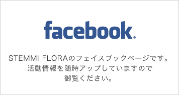 STEMMI FLORAのフェイスブックページです。活動情報を随時アップしていますので御覧ください。